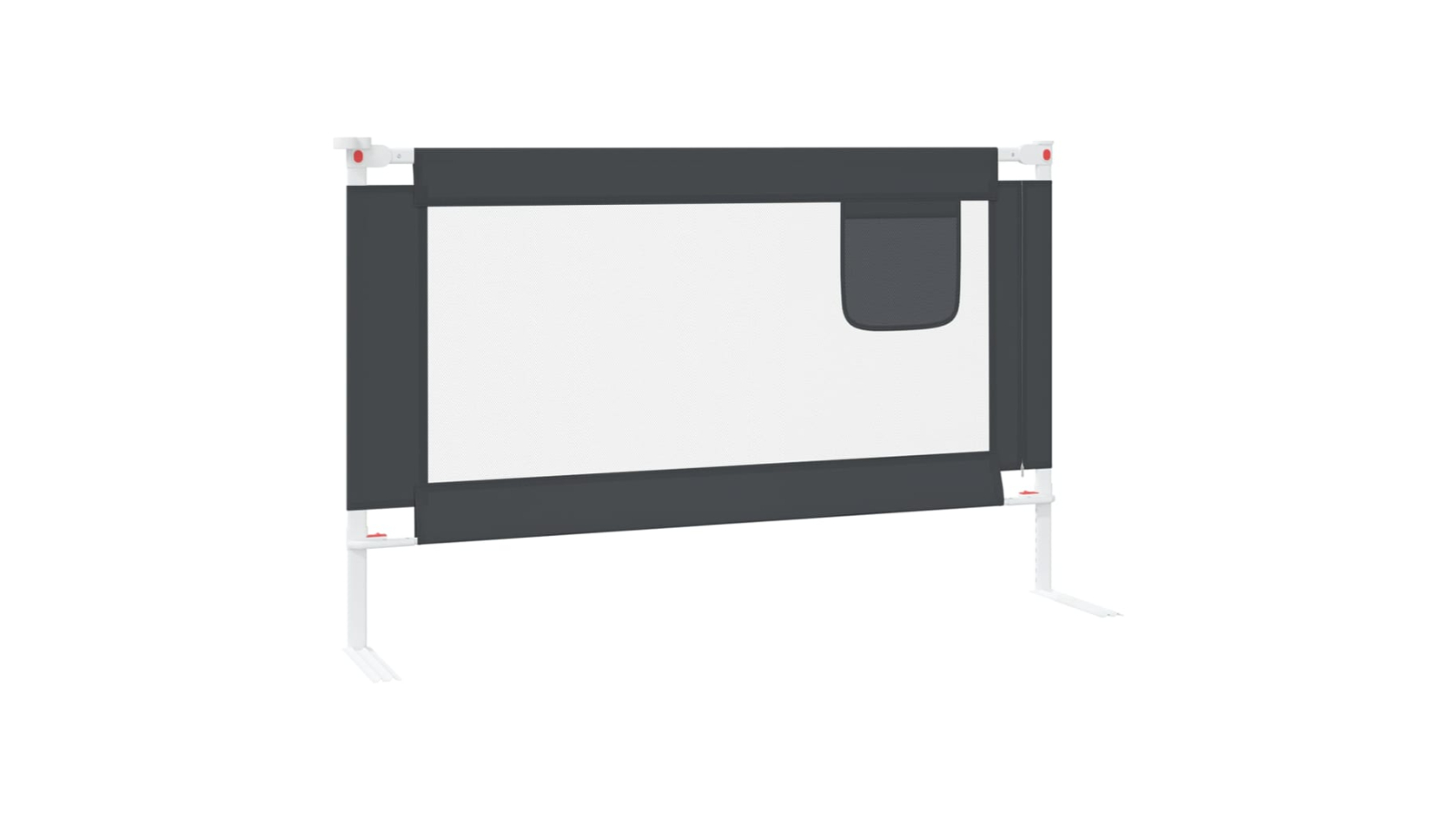 vidaXL Dark Grey Toddler Safety Bed Rail 120 x 25 m Harvey Norman