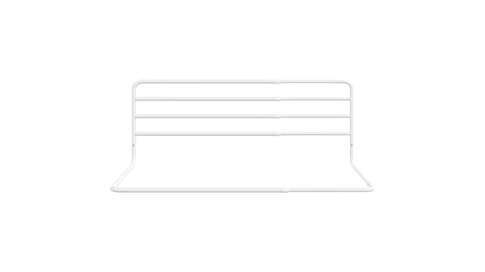 vidaXL Toddler Safety Bed Rail - White