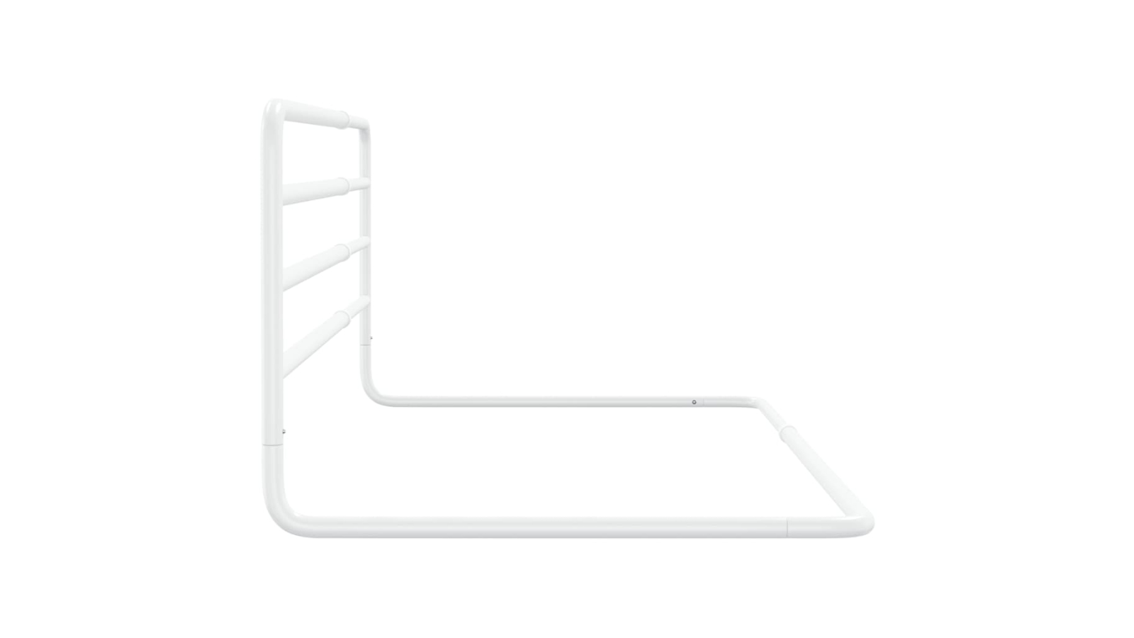 vidaXL Toddler Safety Bed Rail White Harvey Norman