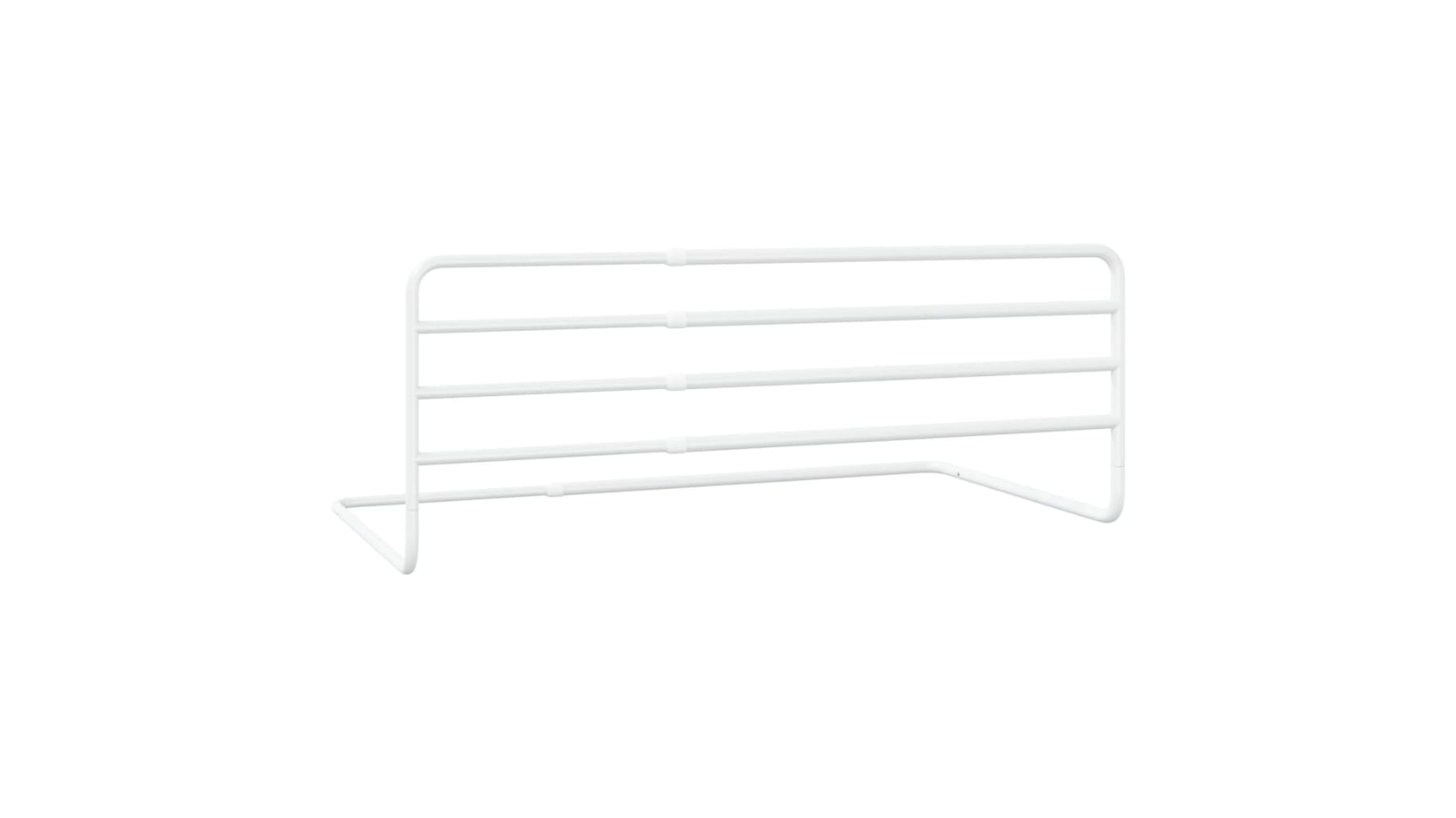 vidaXL Toddler Safety Bed Rail White Harvey Norman