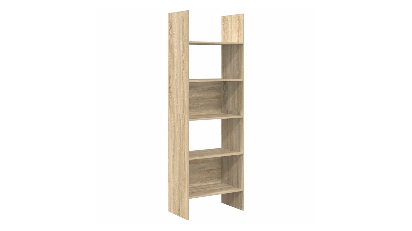 vidaXL Sonoma Oak Engineered Wood 60 x 35 x 180cm Book Cabinet