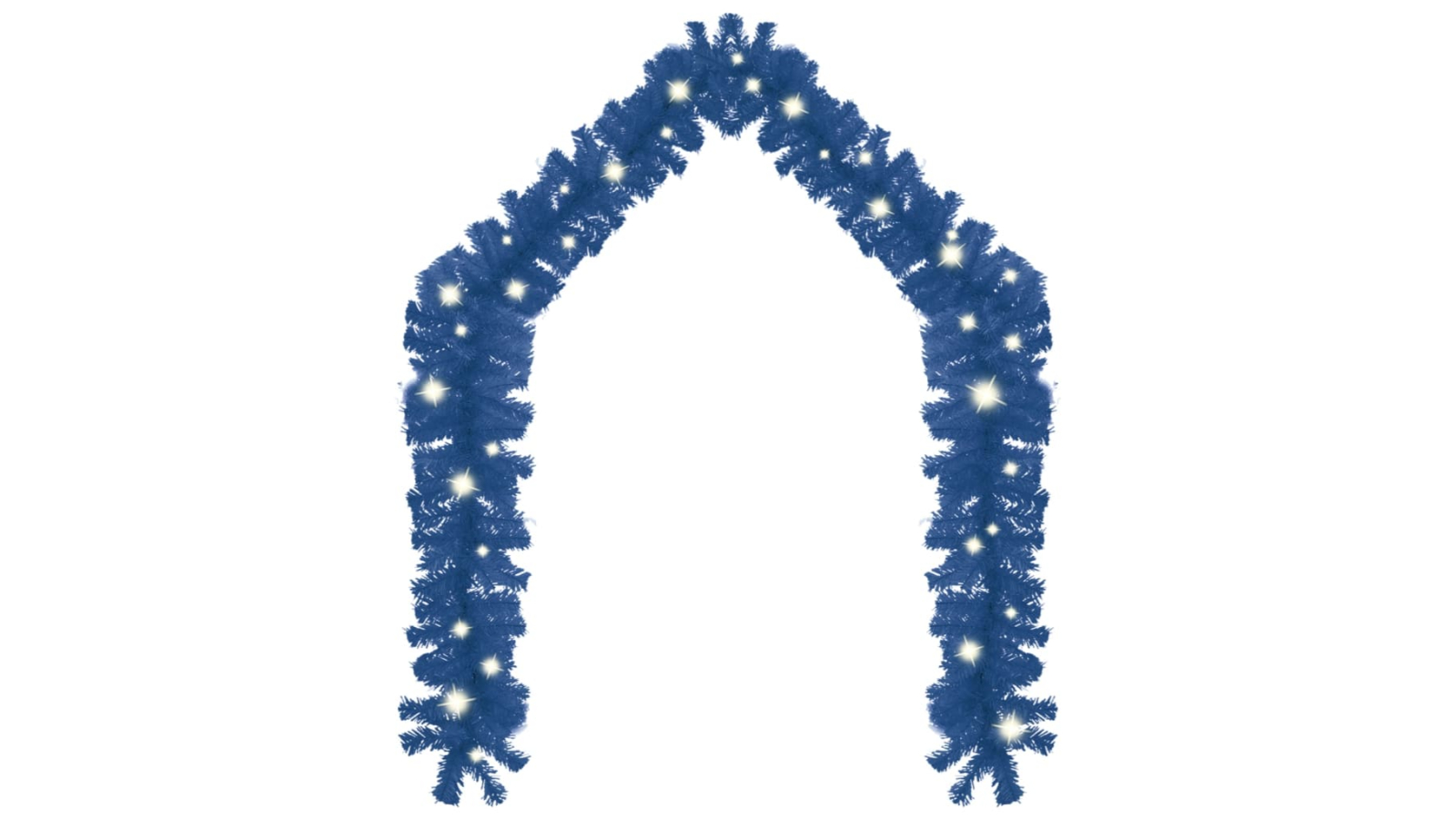 vidaXL 5metre Christmas Garland with LED Light - Blue
