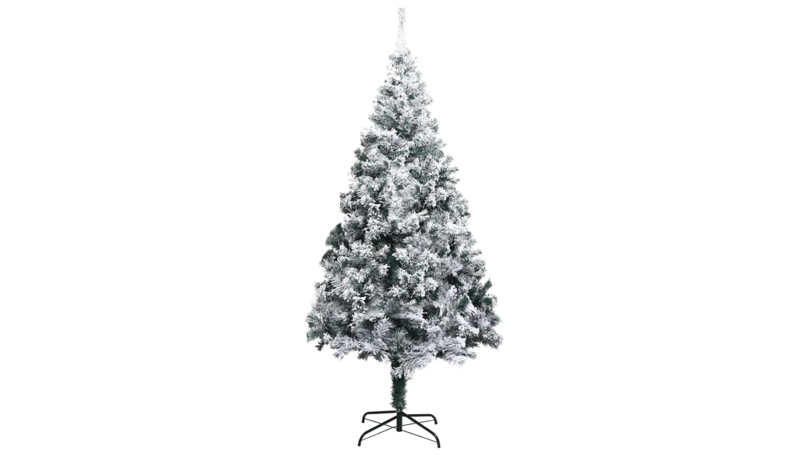 vidaXL Green Artificial Christmas Tree with Flocked Snow PVC - 400cm