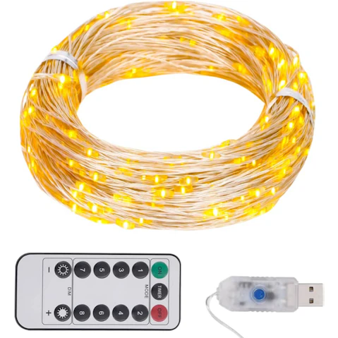 vidaXL 30metre LED String with 300 LED - Warm White