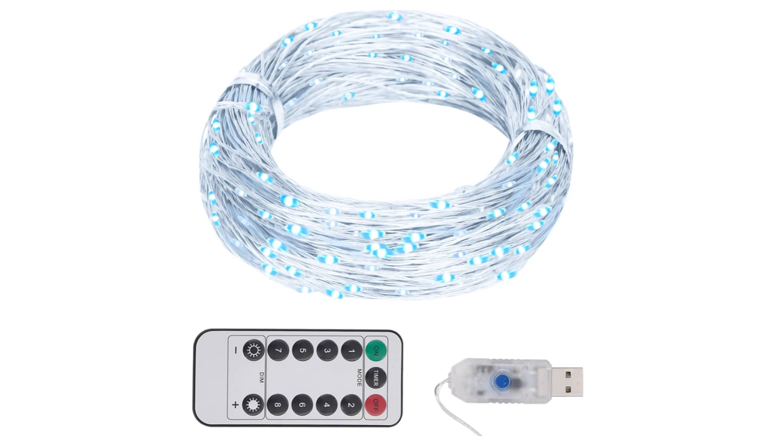 vidaXL 30metre LED String with 300 LED - Cold White 