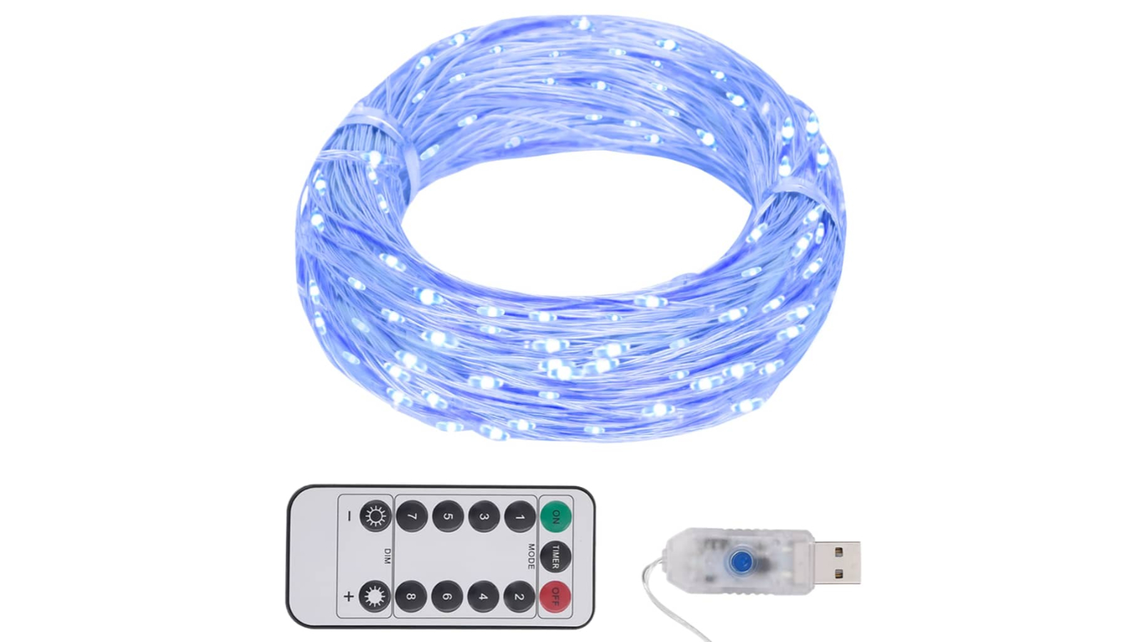vidaXL 30metre LED String with 300 LED - Blue 