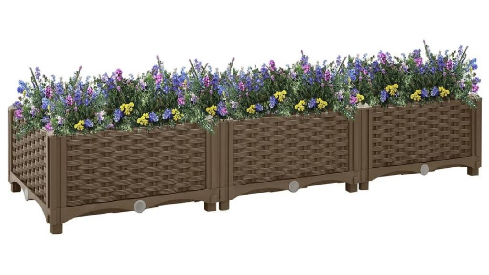 vidaXL Raised Bed Polypropylene - 120x40x23cm