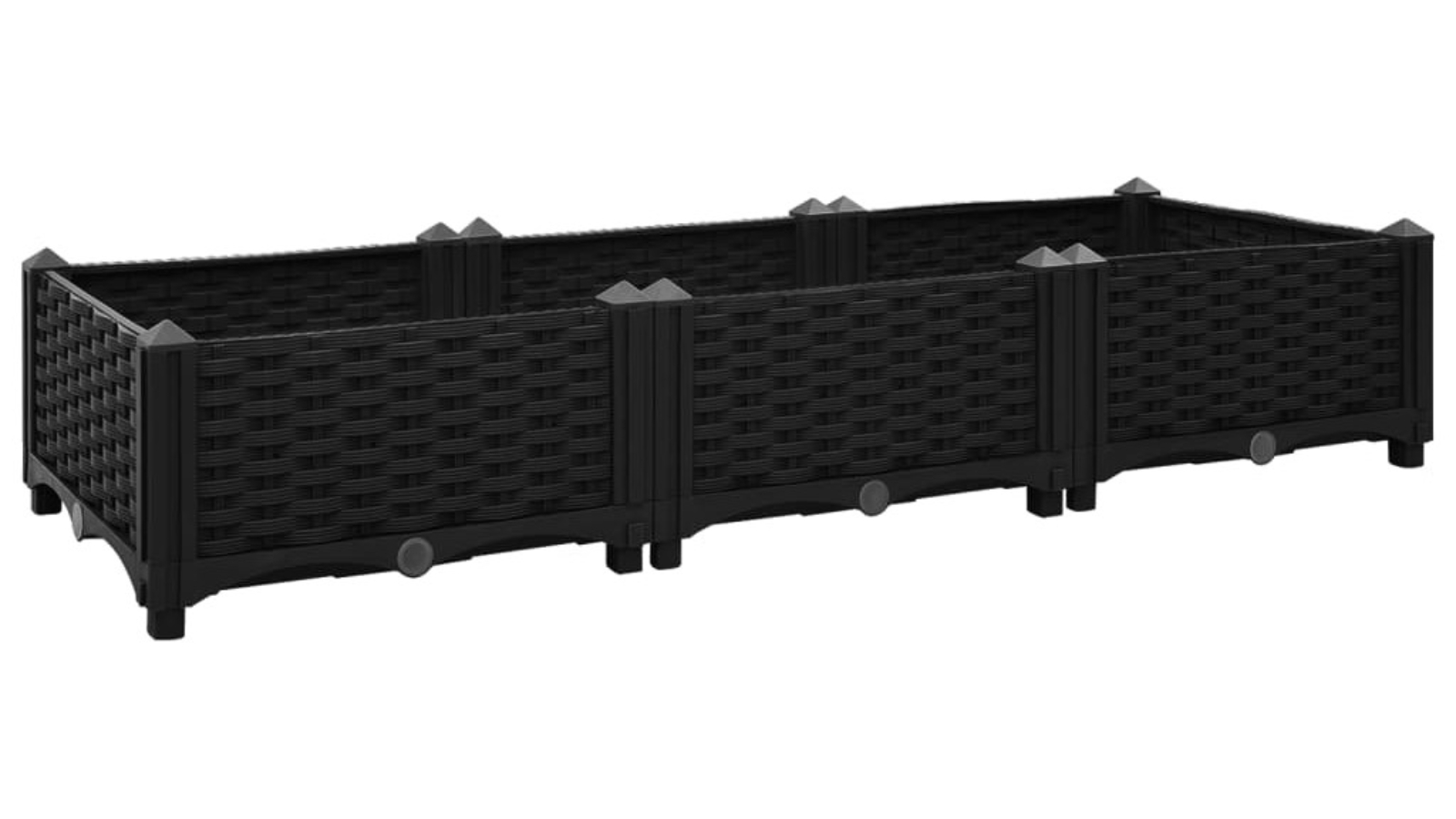 vidaXL Raised Bed Polypropylene - 120x40x23cm 