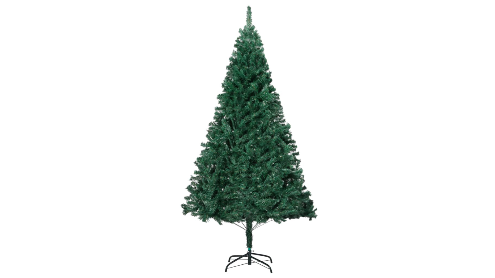 vidaXL Green Artificial Pre-lit Christmas Tree with Thick Branches - 240cm