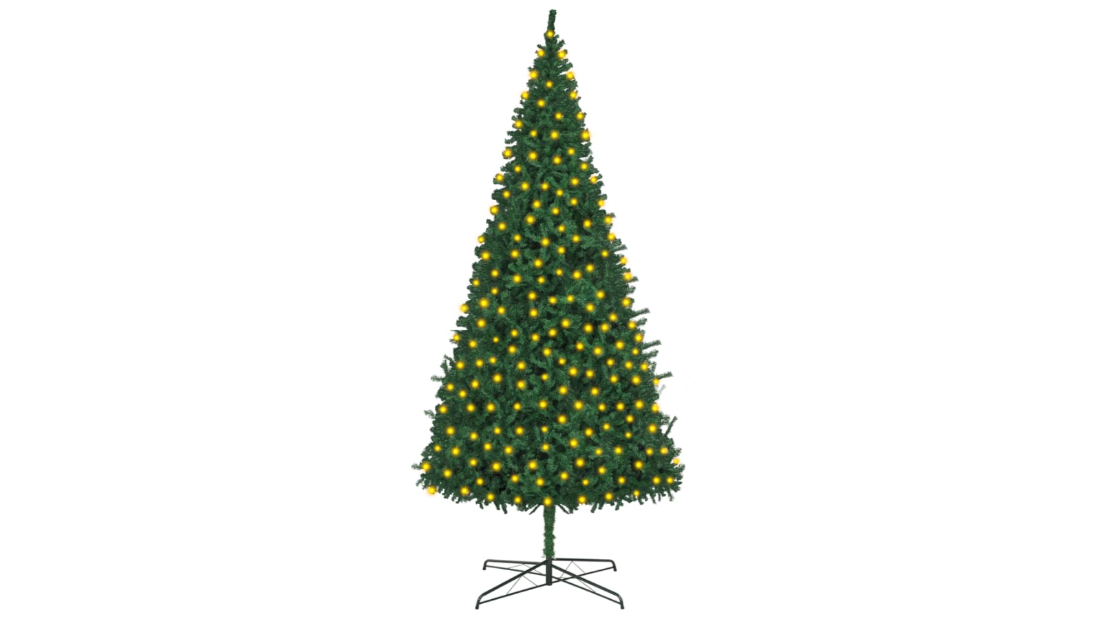 vidaXL Green Artificial Pre-lit Christmas Tree - 400cm