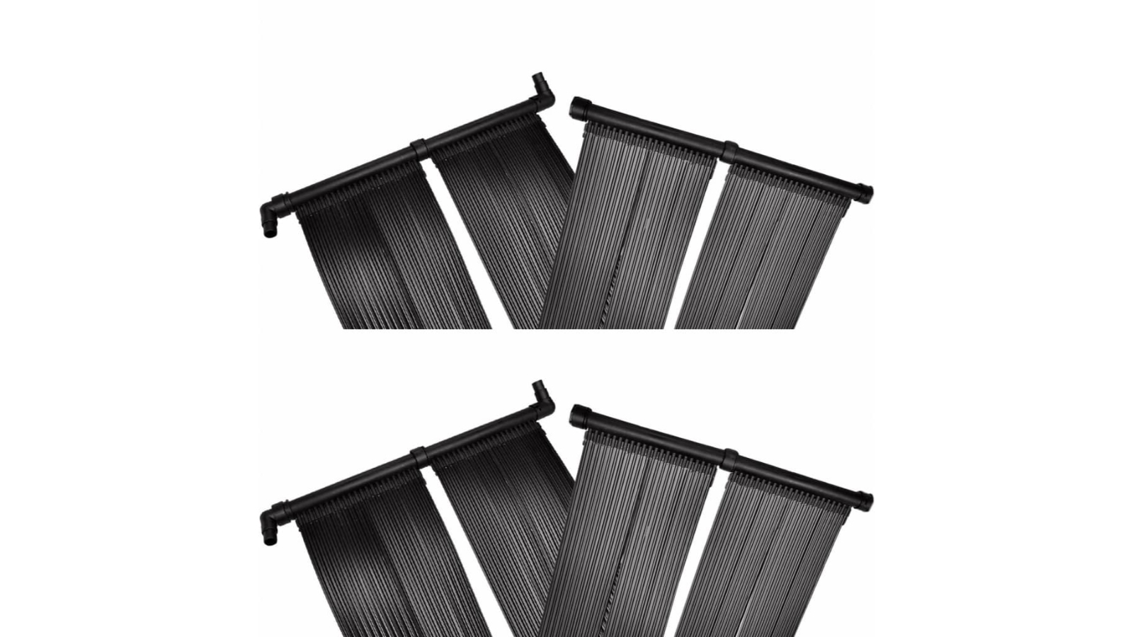vidaXL 4 Piece Solar Pool Heater Panel - 80 x 620cm