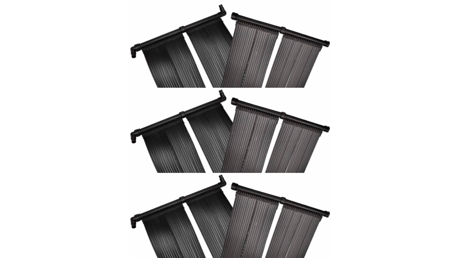 vidaXL 6 Piece Solar Pool Heater Panel - 80 x 620cm
