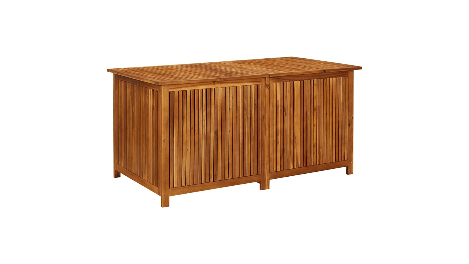 vidaXL Solid Acacia Wood 150 x 80 x 75cm Garden Storage Box