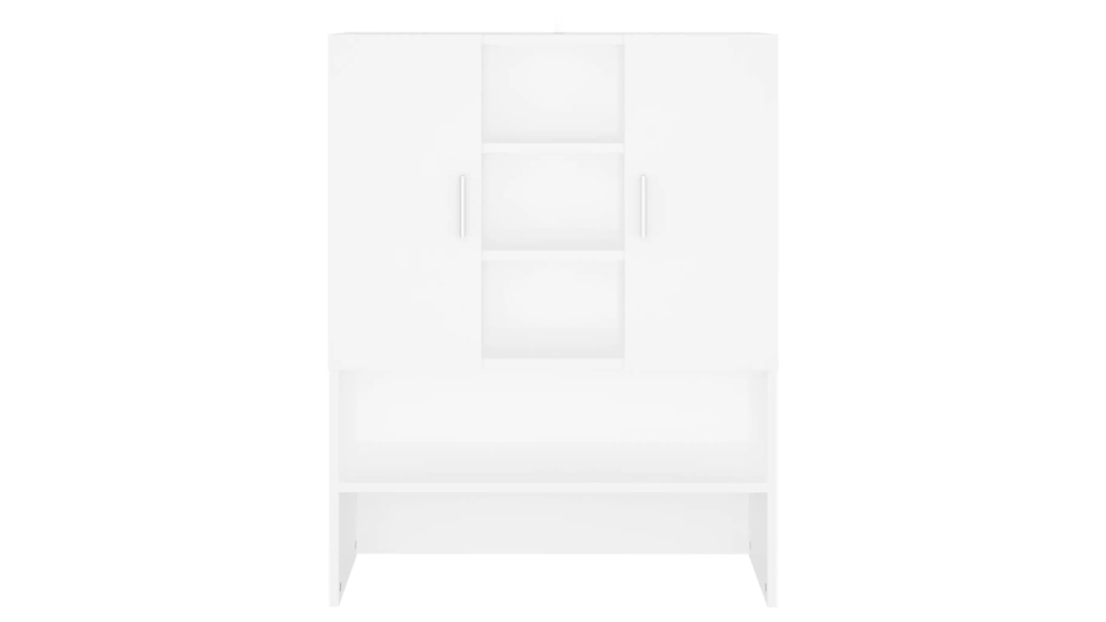 vidaXL 70.5 x 25.5 x 90cm Washing Machine Cabinet - White 
