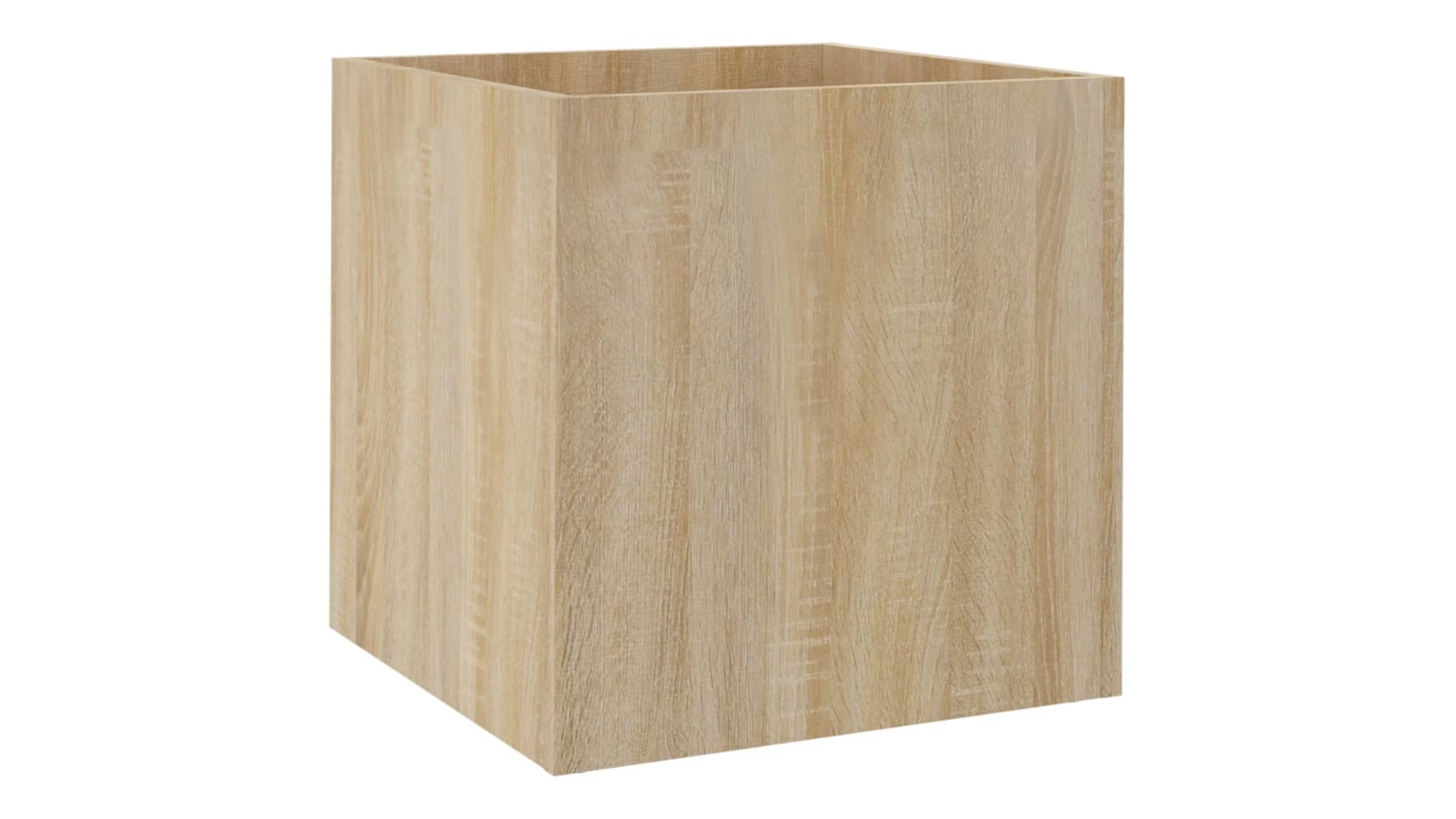 vidaXL Engineered Wood 40 x 40 x 40cm Planter Box - Sonoma Oak
