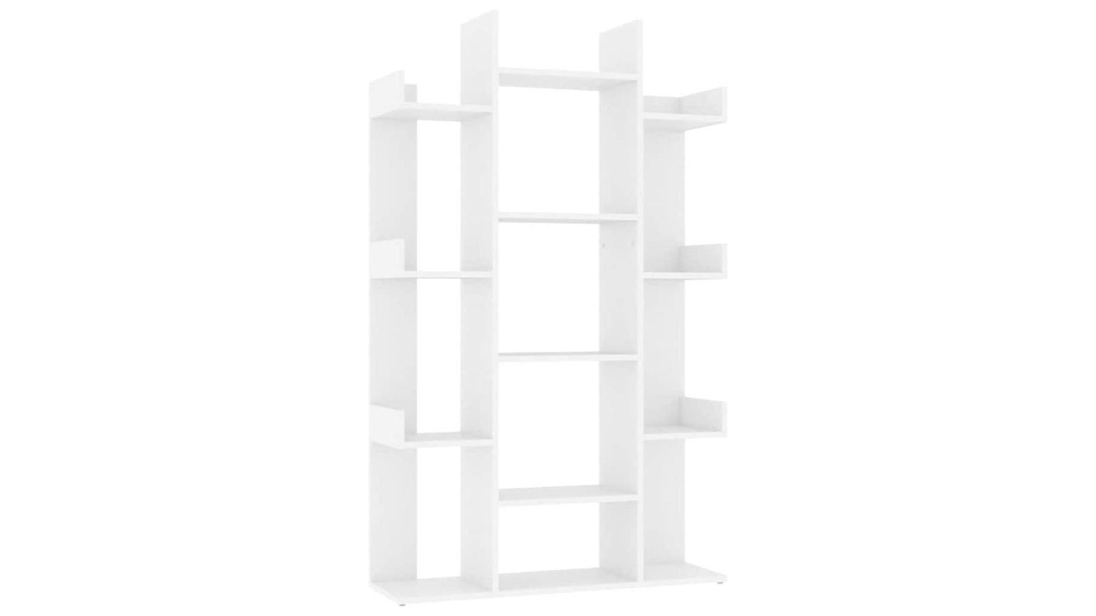vidaXL White Engineered Wood 86 x 25.5 x 140cm Book Cabinet