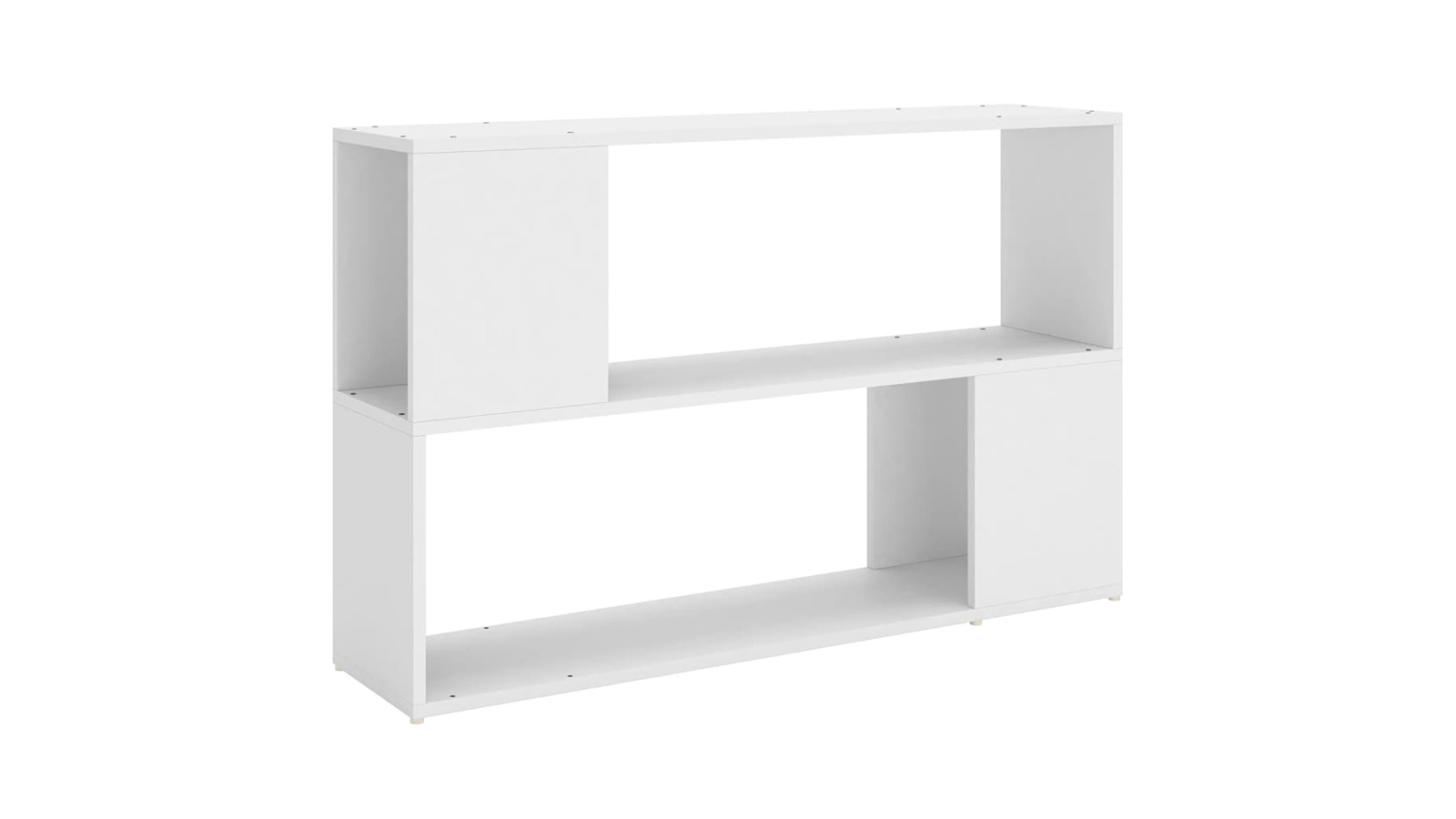 vidaXL White Engineered Wood 100 x 24 x 63cm Book Cabinet