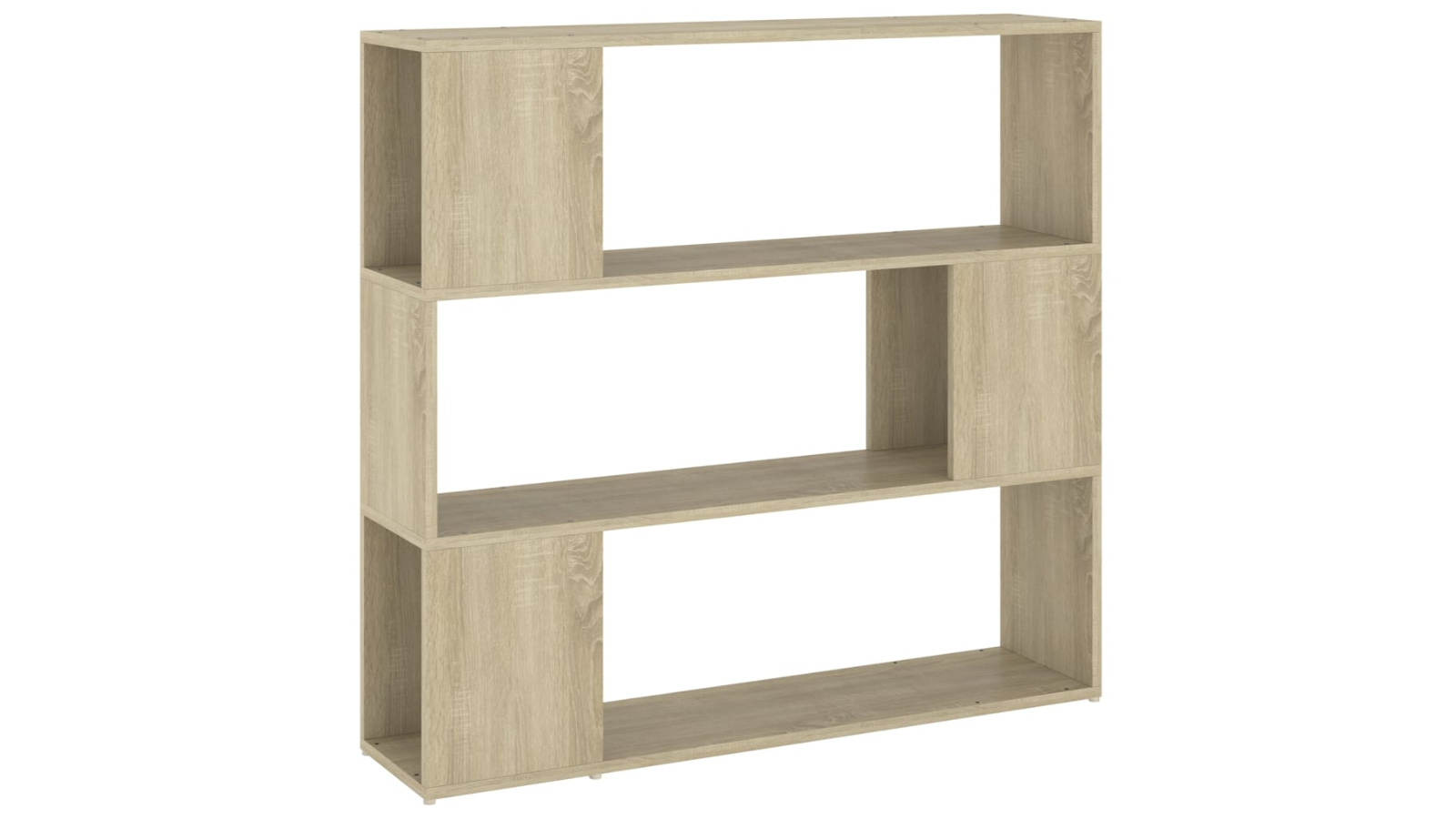 vidaXL Sonoma Oak 100 x 24 x 94cm Book Cabinet Room Divider