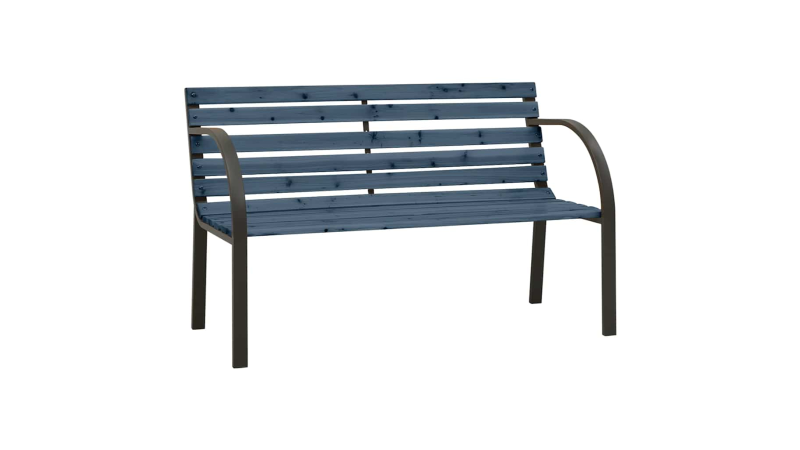 vidaXL Grey Solid Wood Chinese Fir Children 81cm Garden Bench