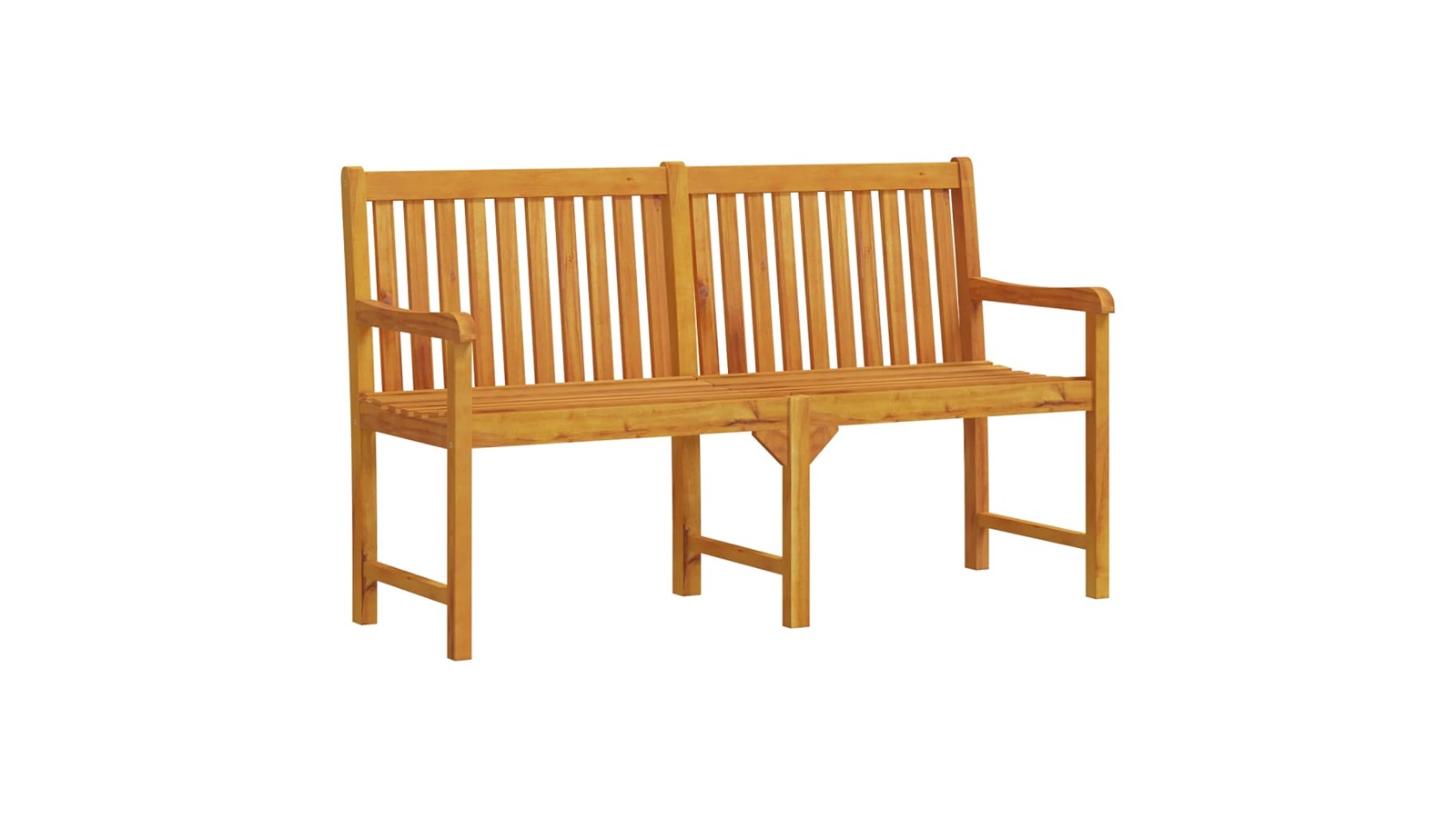 vidaXL Solid Acacia Wood 150cm Garden Bench