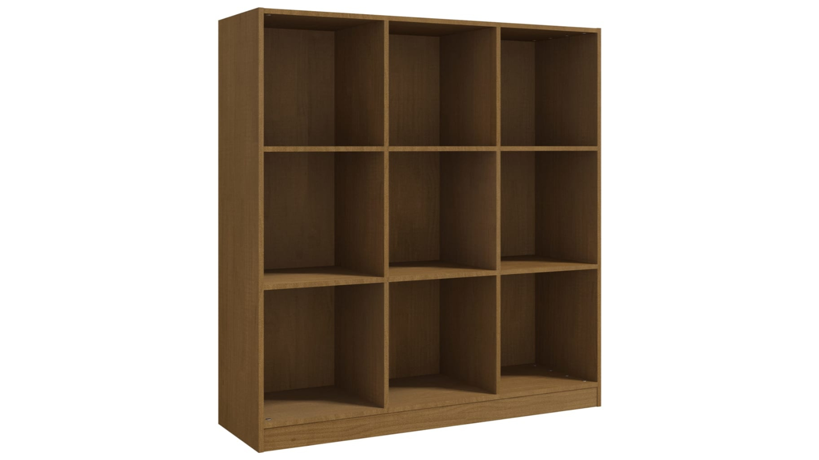 vidaXL Honey Brown Pine Wood 104 x 33.5 x 110cm Book Cabinet/Room Divider