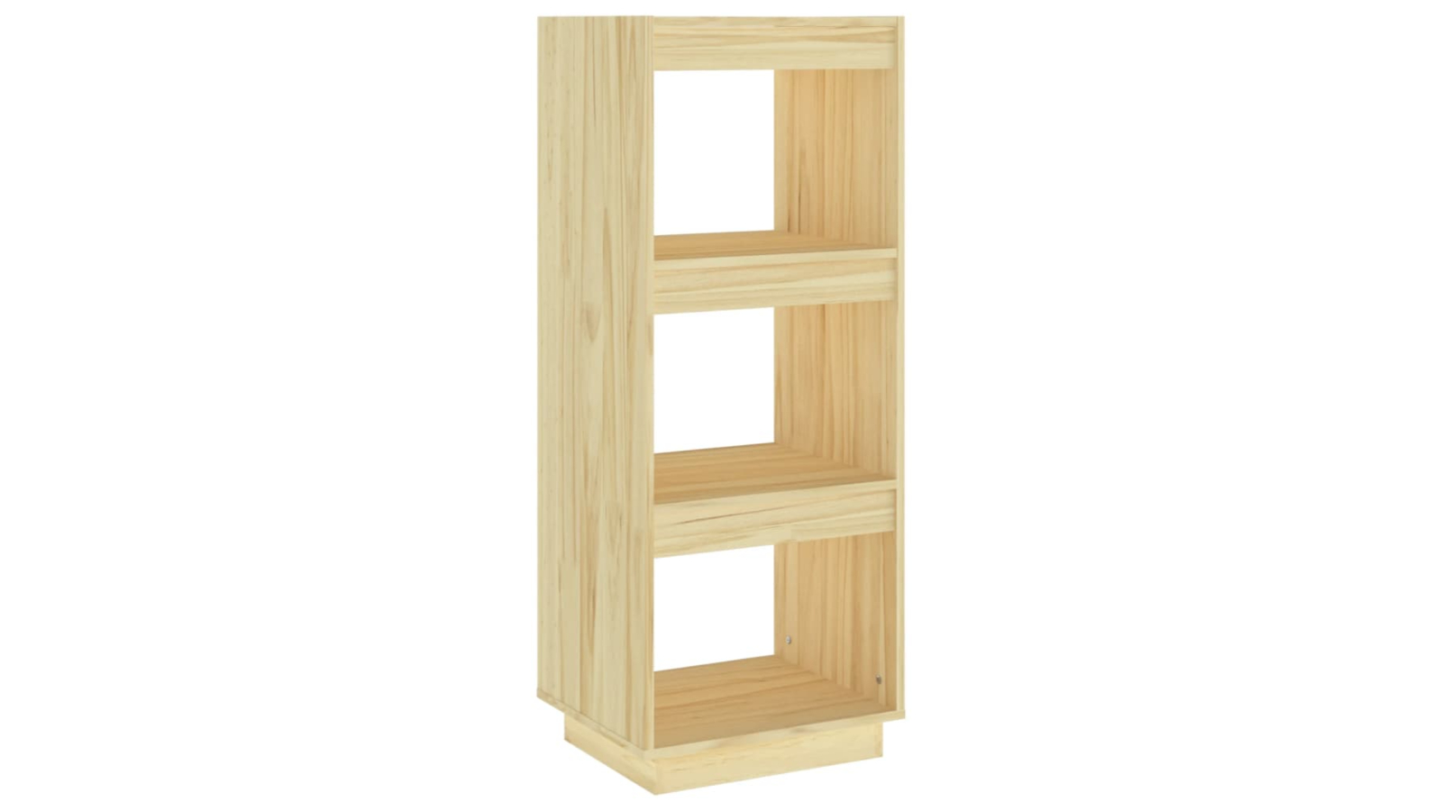 vidaXL Solid Pine Wood 40 x 35 x 103cm Book Cabinet/Room Divider