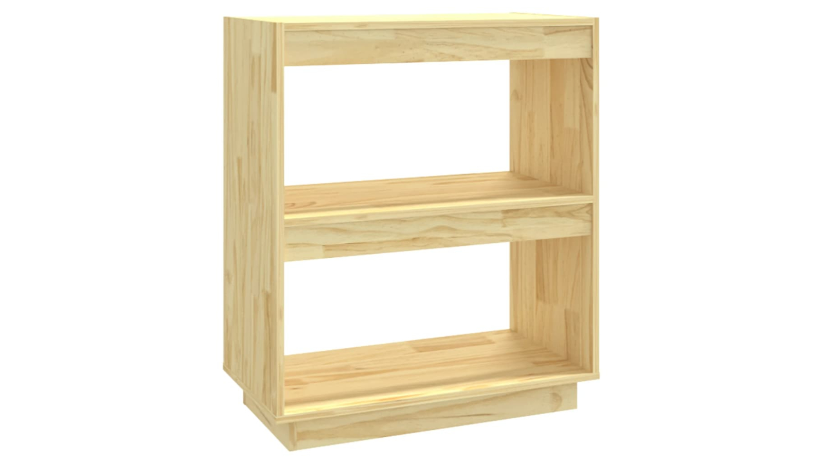 vidaXL Solid Pinewood 60 x 35 x 71cm Book Cabinet