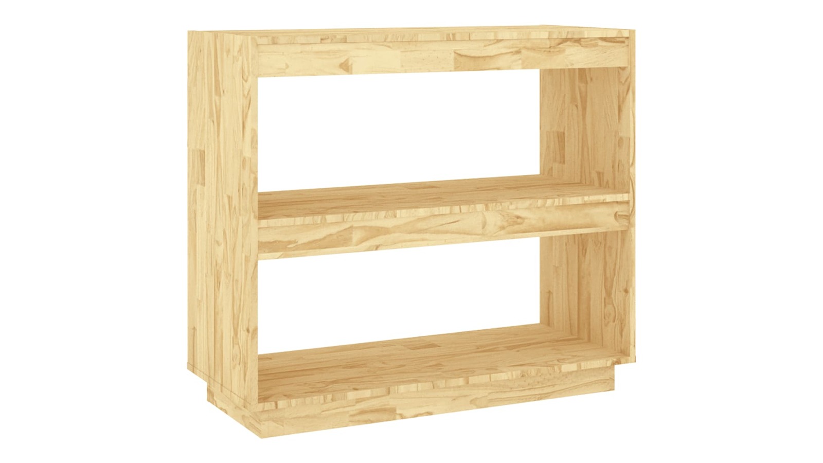 vidaXL Solid Pine Wood 80 x 35 x 71cm Book Cabinet