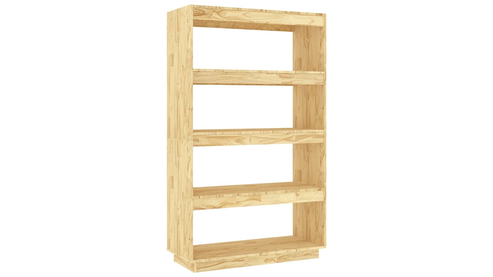 vidaXL Solid Pine Wood 80 x 35 x 135cm Book Cabinet/Room Divider