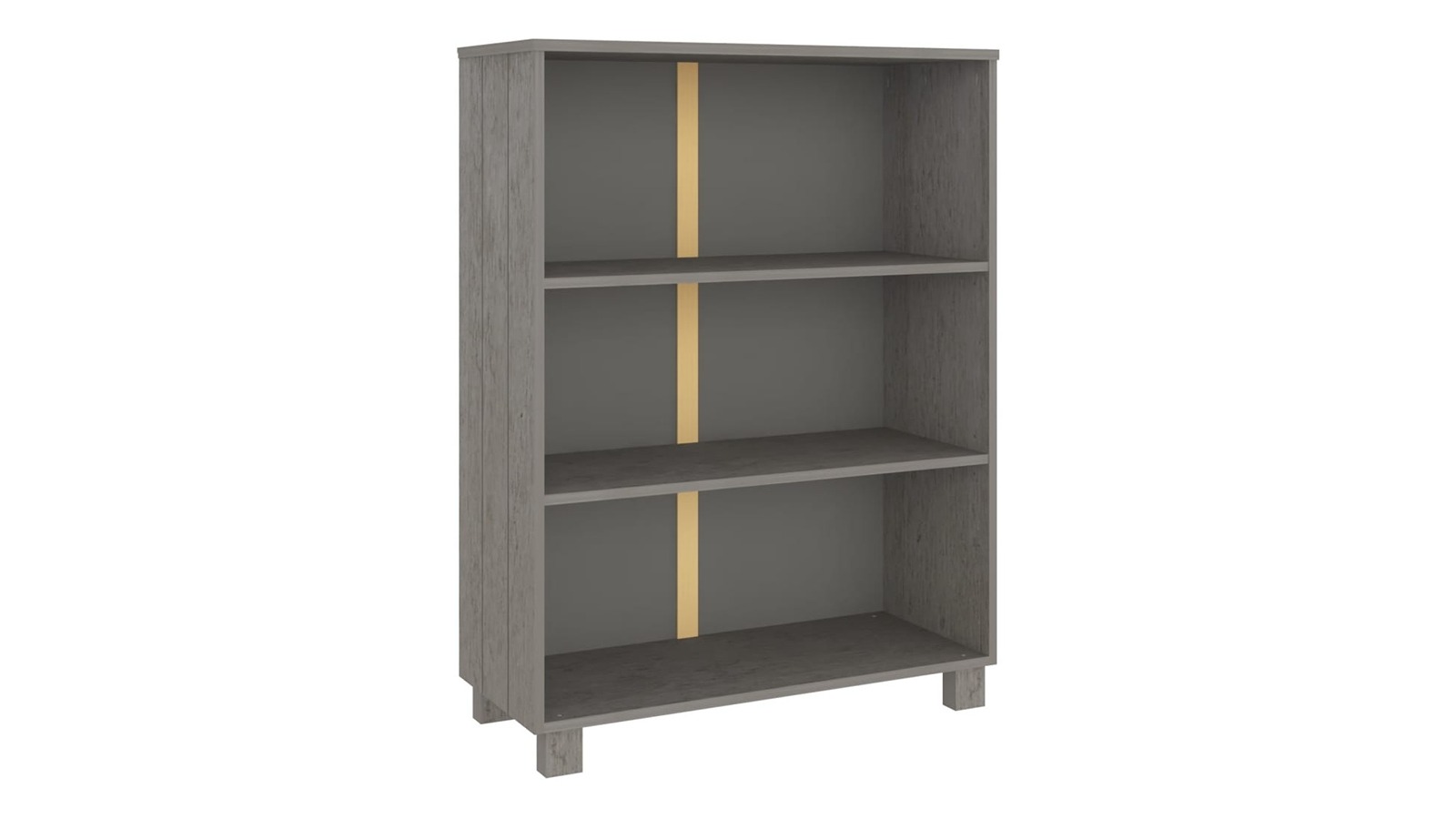 vidaXL Light Grey Solid Pine Wood 85 x 35 x 112cm HAMAR Book Cabinet