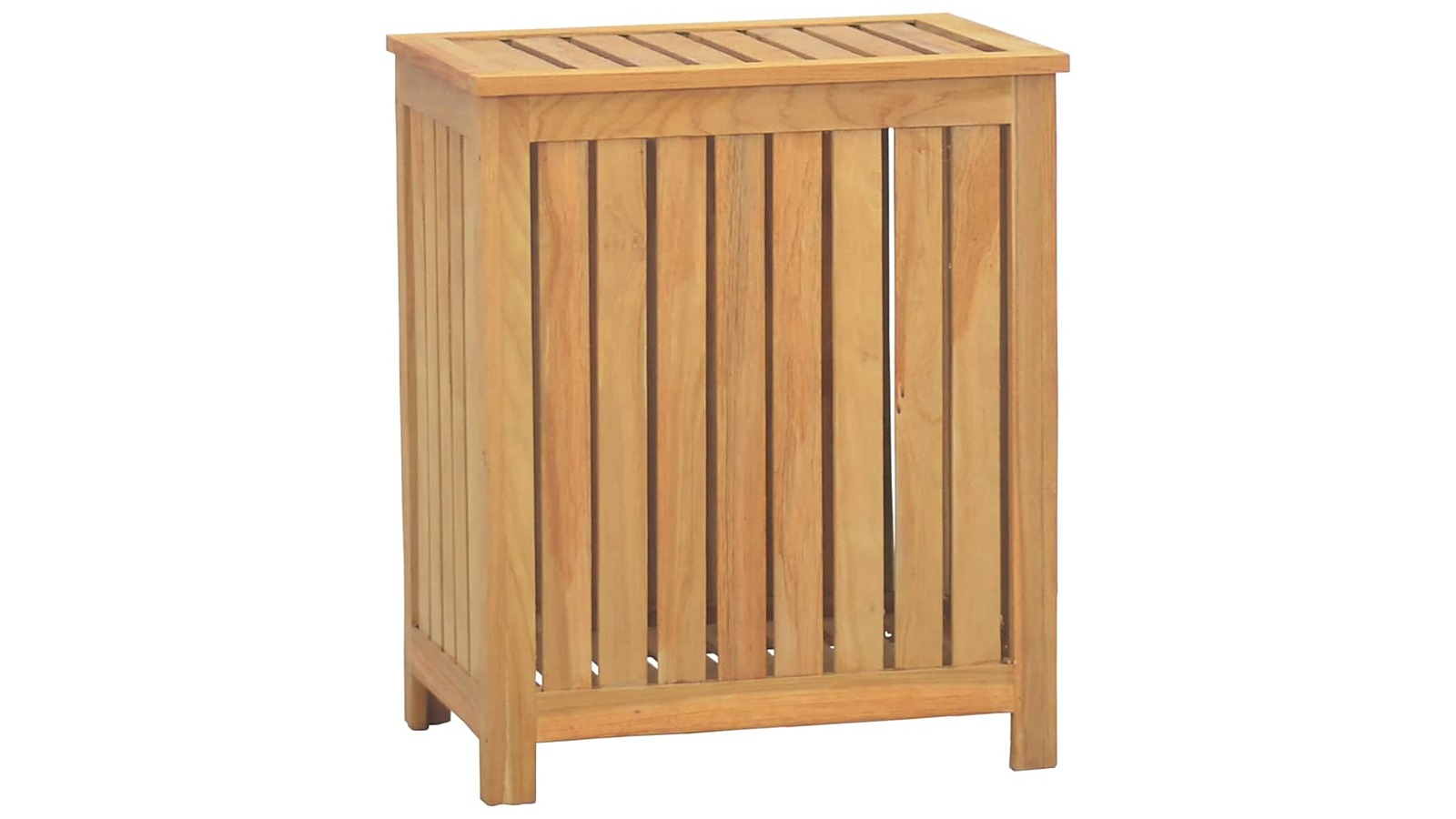 vidaXL Solid Teak Wood 50 x 35 x 60cm Wash Bin