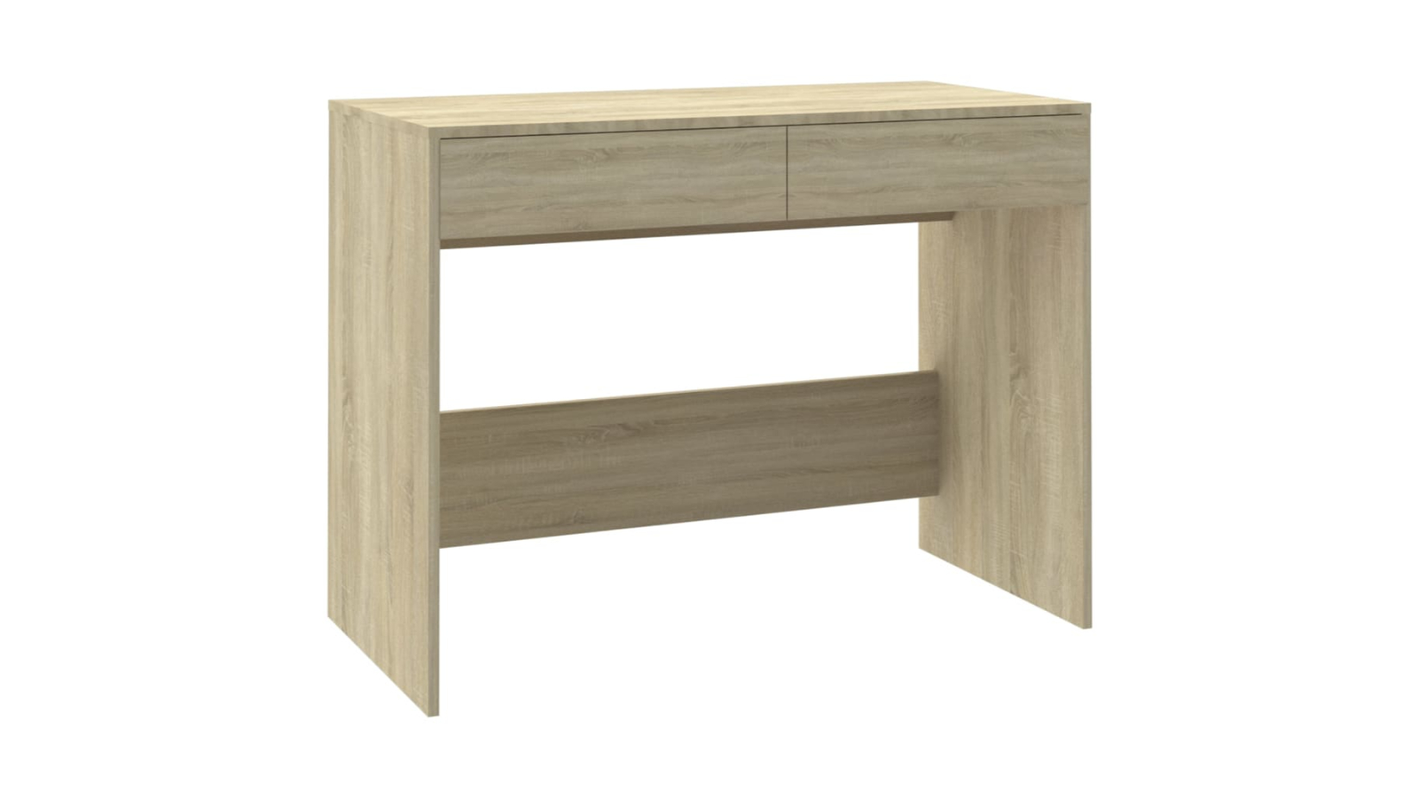 vidaXL Sonoma Oak Engineered Wood 101 x 50 x 76.5cm Desk