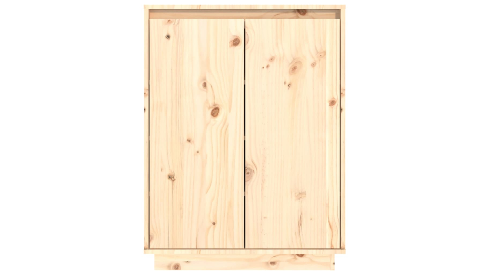 vidaXL Brown Shoe Cabinet - 60 x 35 x 80cm