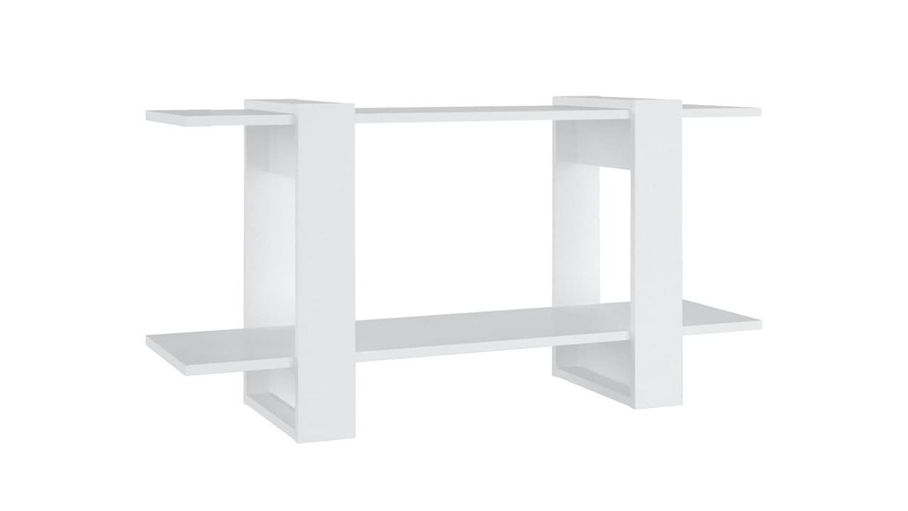 vidaXL White Engineered Wood 100 x 30 x 51cm Book Cabinet