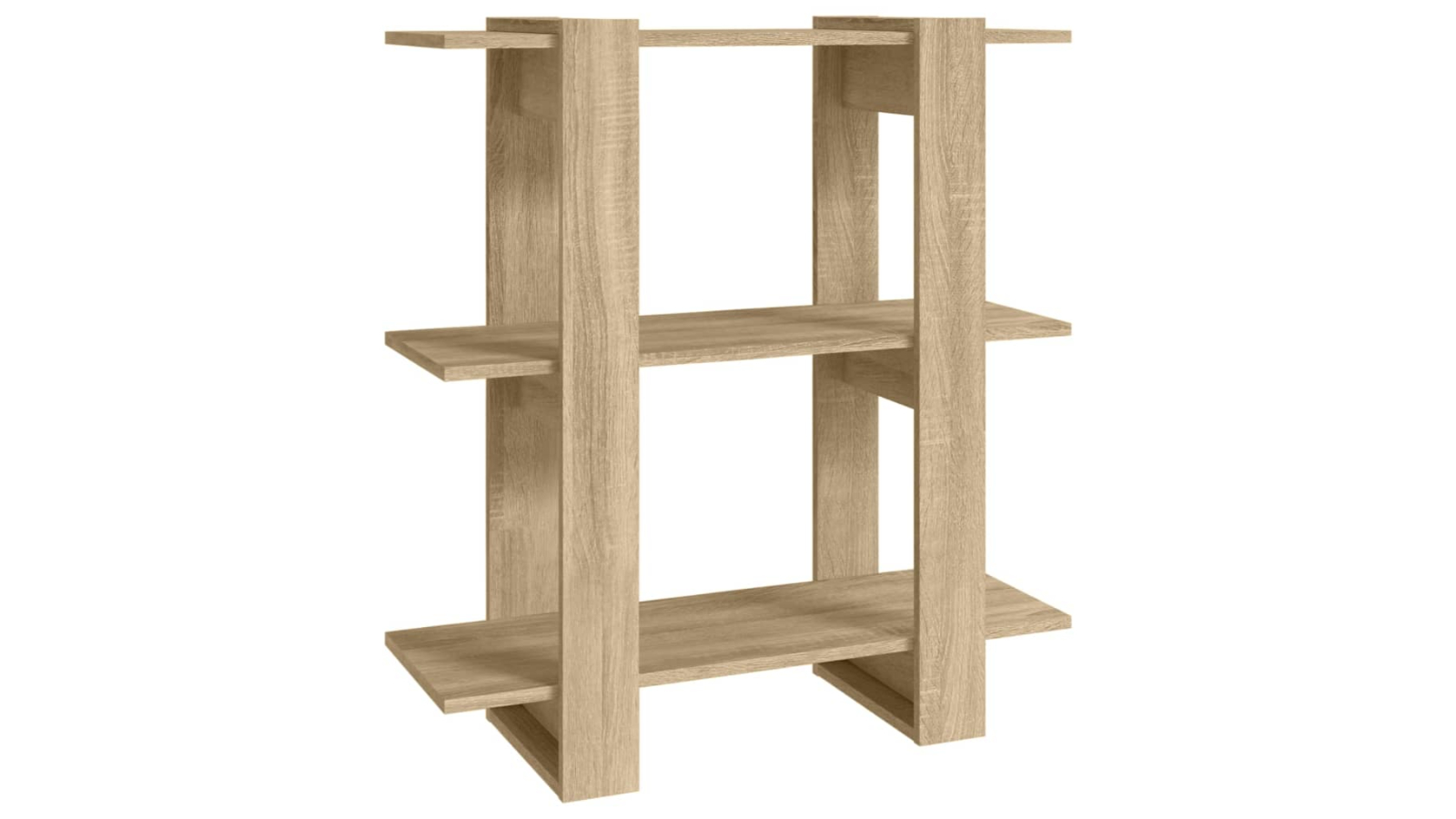 vidaXL Sonoma Oak 80 x 30 x 87cm Book Cabinet/Room Divider