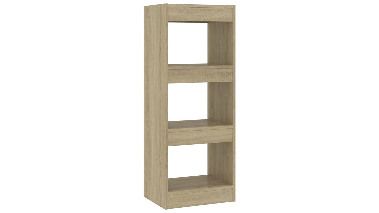 vidaXL Sonoma Oak Engineered Wood 40 x 30 x 103cm Book Cabinet/Room Divider