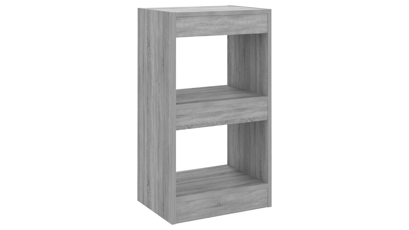 vidaXL Grey Sonoma 40 x 30 x 72cm Book Cabinet/Room Divider