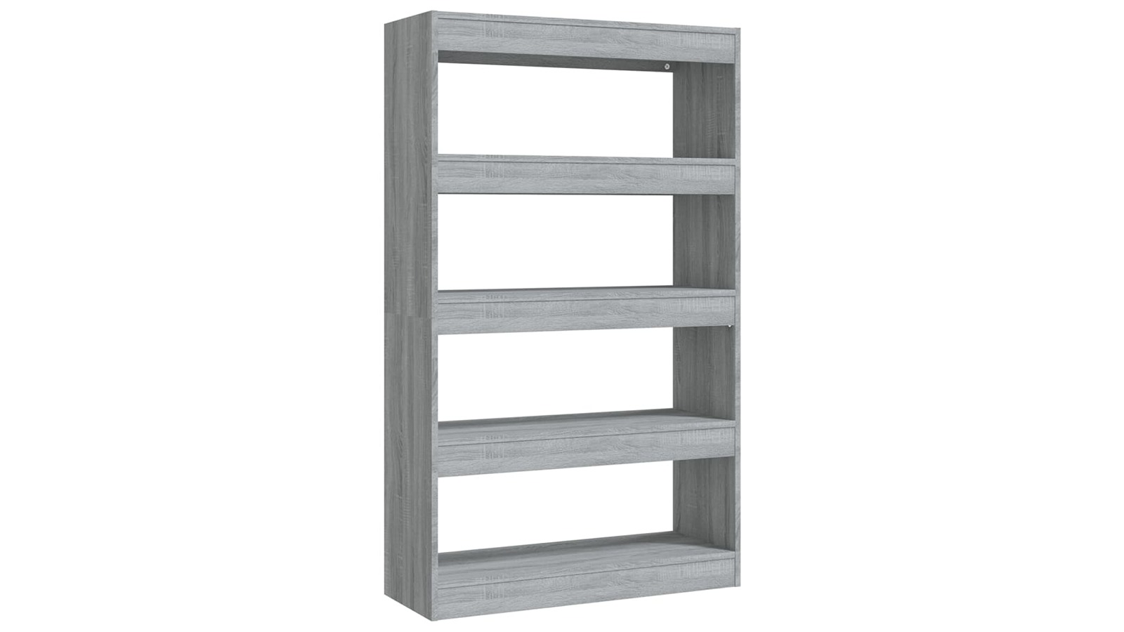 vidaXL Grey Sonoma Engineered Wood 80 x 30 x 135cm Book Cabinet/Room Divider