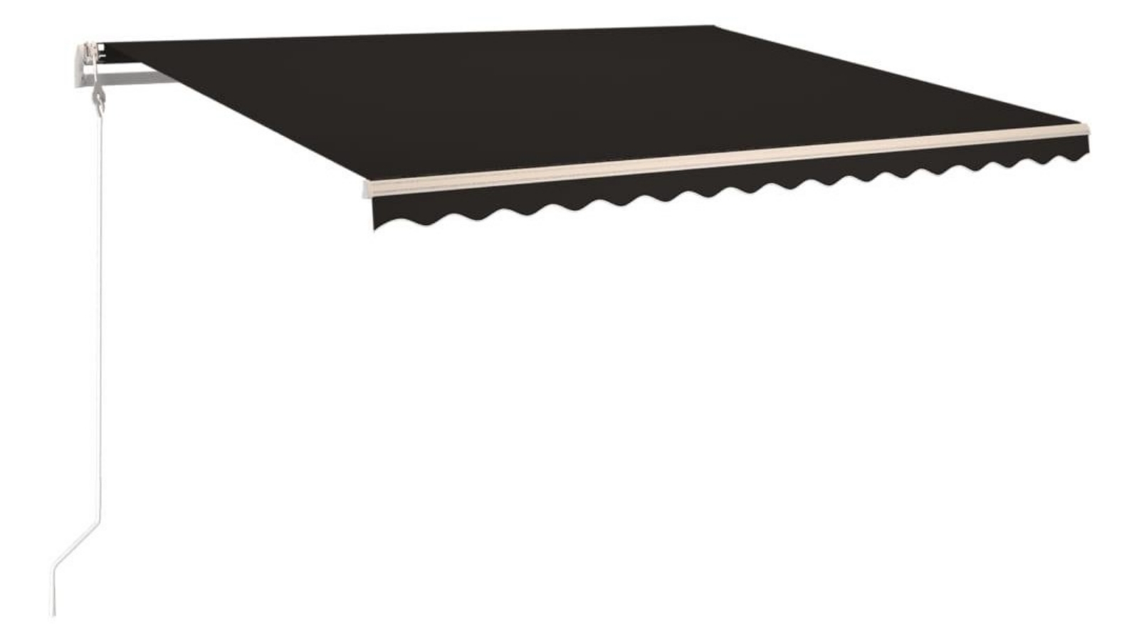 vidaXL Automatic Retractable Awning 400x300cm - Anthracite