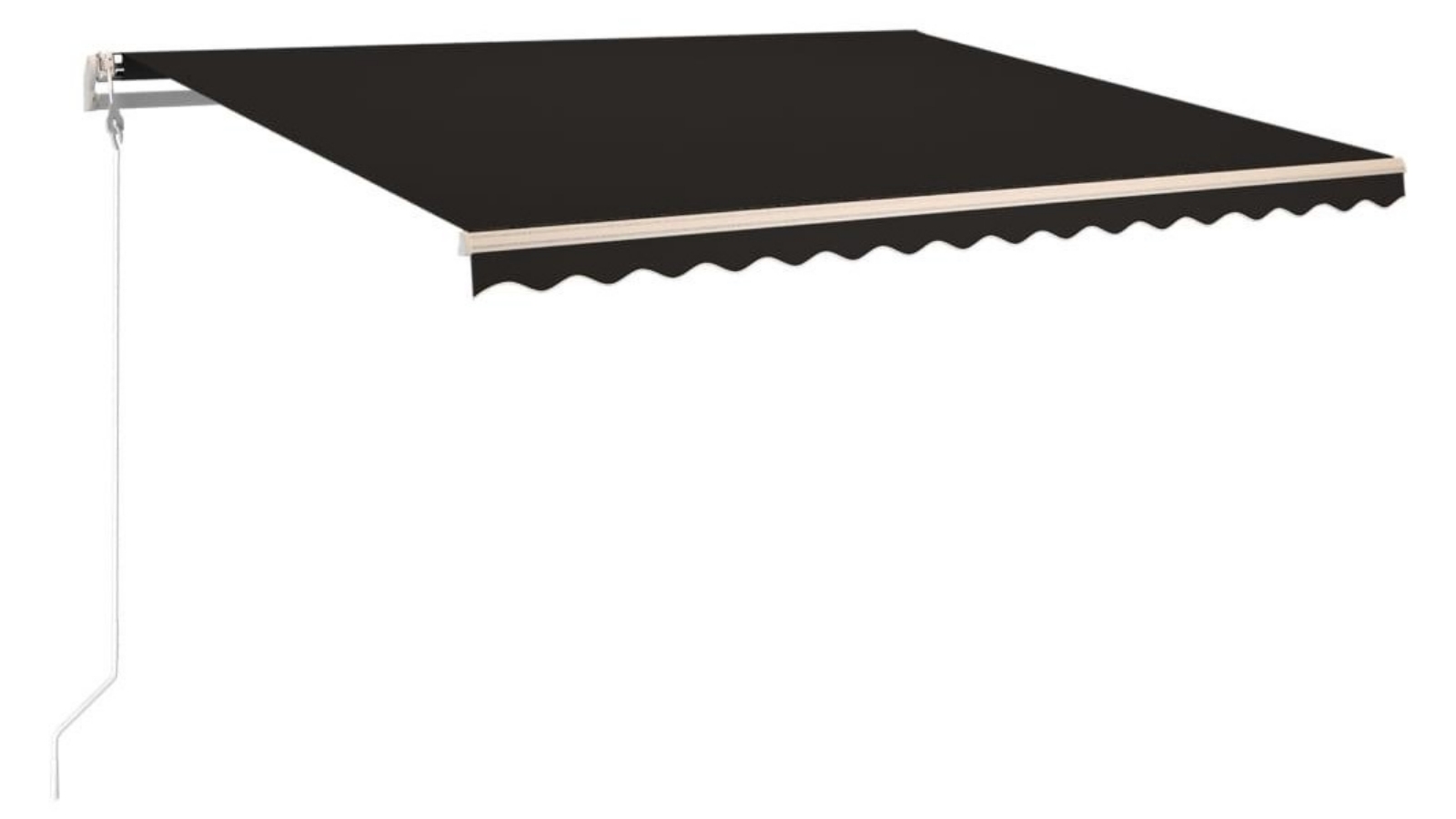 vidaXL Automatic Retractable Awning 450x300 cm Anthracite