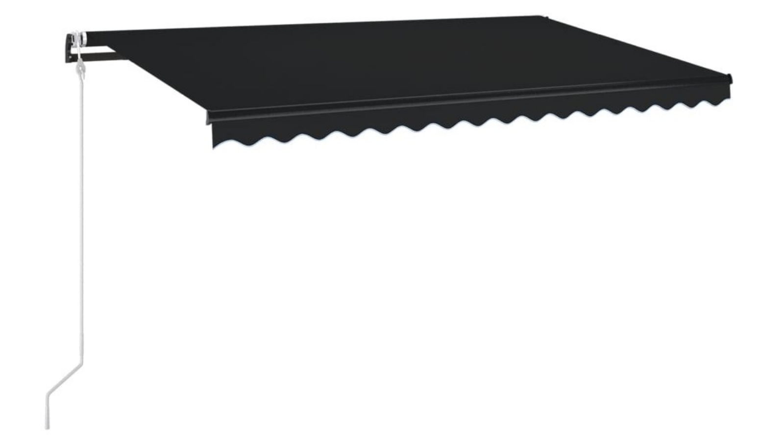 vidaXL Automatic Retractable Awning 400x300cm - Anthracite