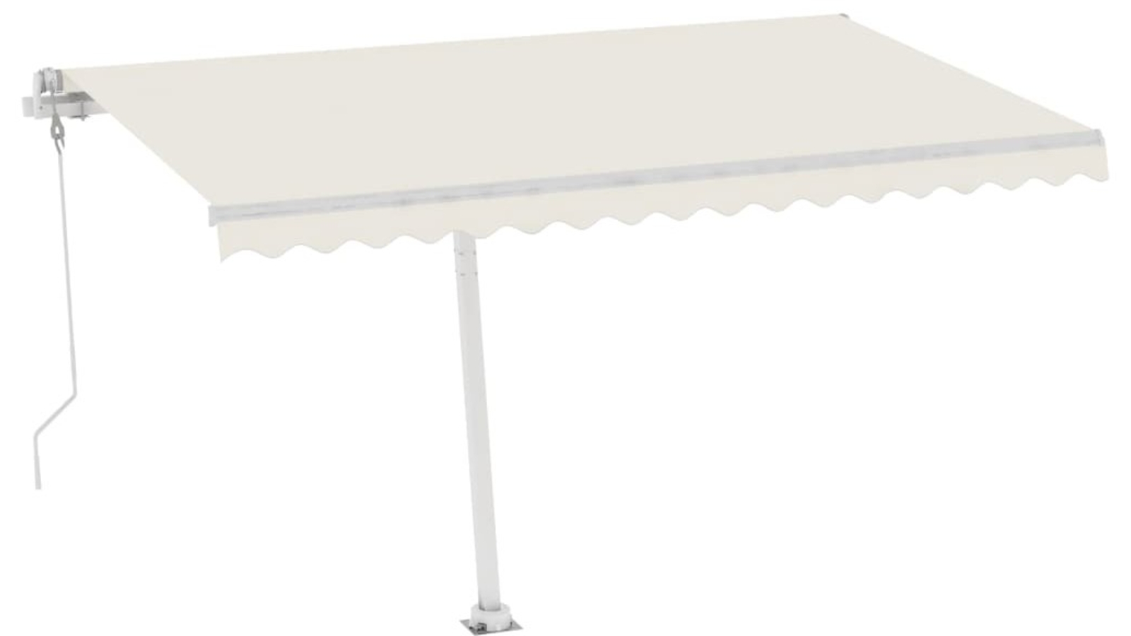 vidaXL Freestanding Automatic 400 x 300cm Awning - Cream