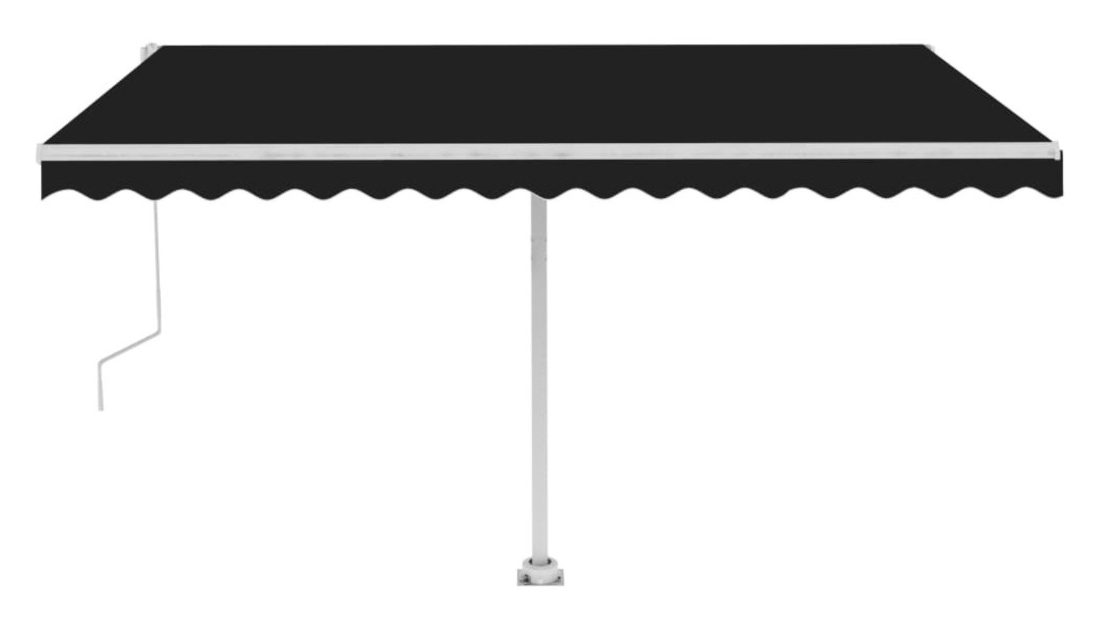vidaXL Freestanding Automatic 450 x 300 cm Awning - Anthracite