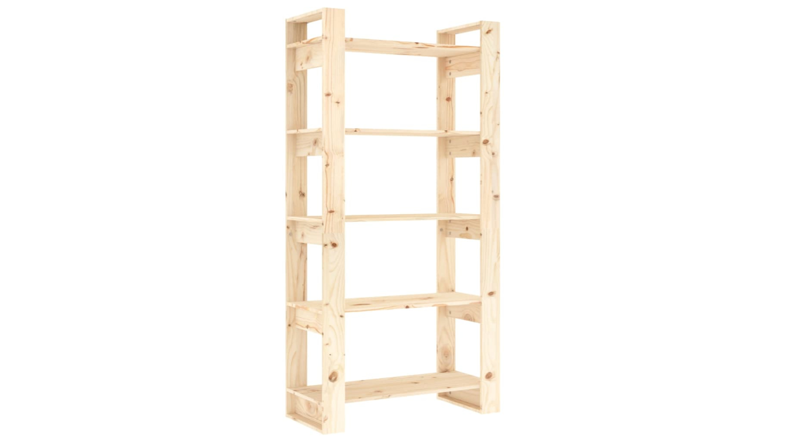 vidaXL Solid Wood 80 x 35 x 160cm Book Cabinet/Room Divider