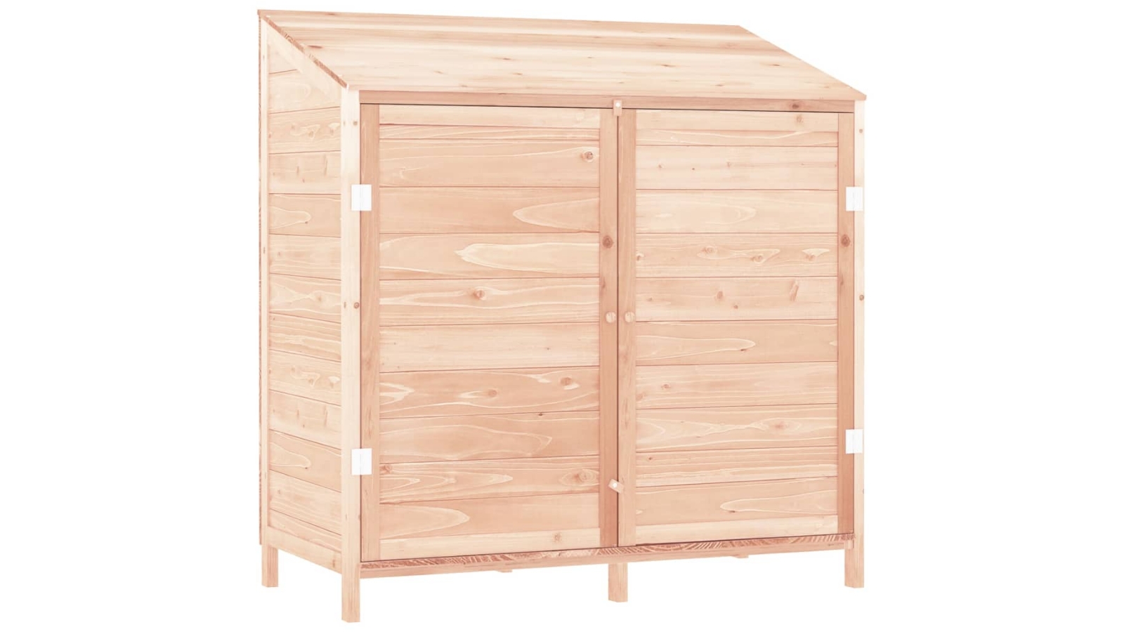 vidaXL Solid Wood Fir Garden Shed - 102 x 52 x 112cm