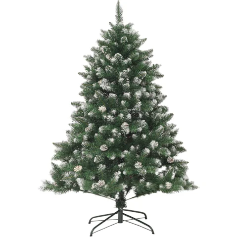 vidaXL PVC Artificial Green Christmas Tree with Stand - 150cm