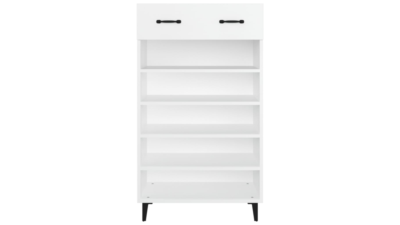 vidaXL Engineered Wood 60 x 35 x 105cm Shoe Cabinet - White