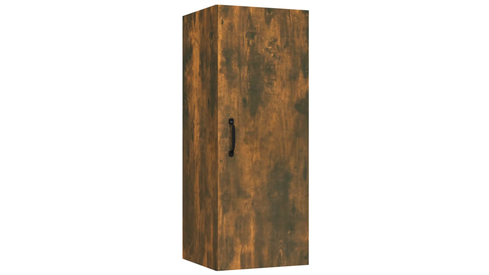 vidaXL Smoked Oak Engineered Wood 34.5 x 34 x 90cm Hanging Wall Cabinet