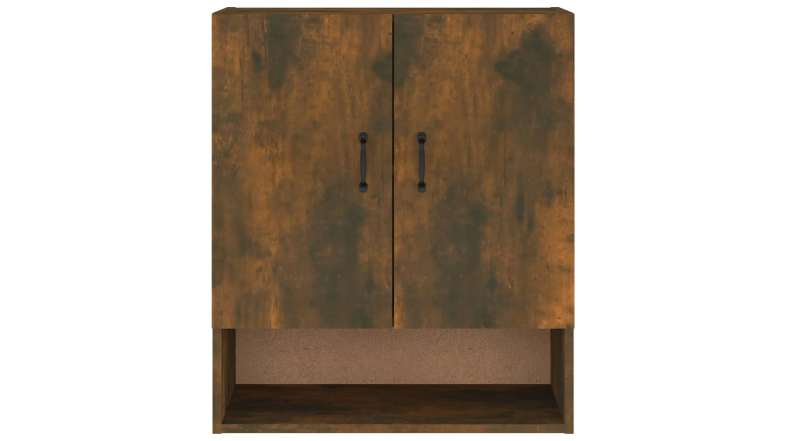 vidaXL Smoked Oak Handy Wall Cabinet - 60 x 31 x 70cm