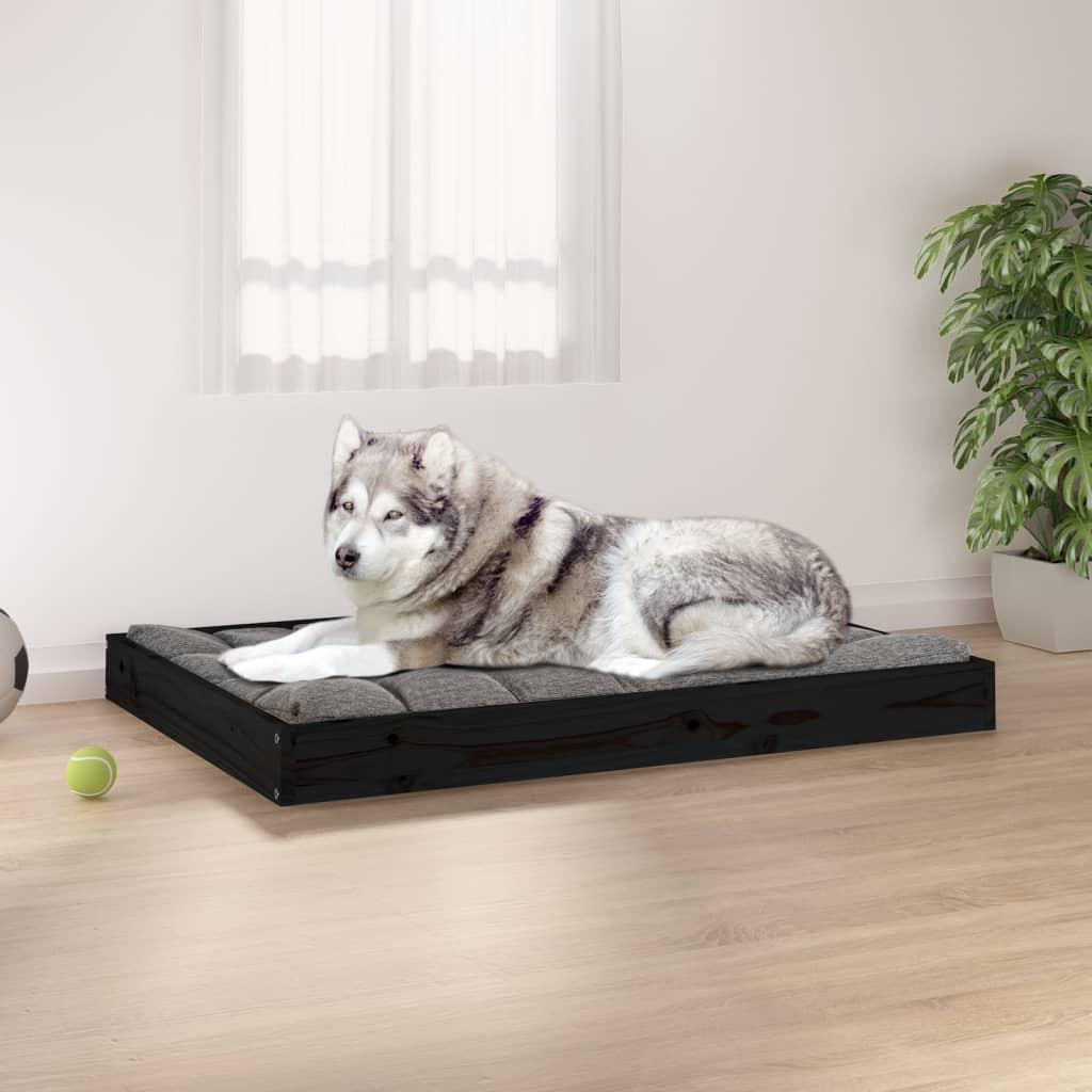 DOG BED BLACK 101.5X74X9 CM SOLID Harvey Norman